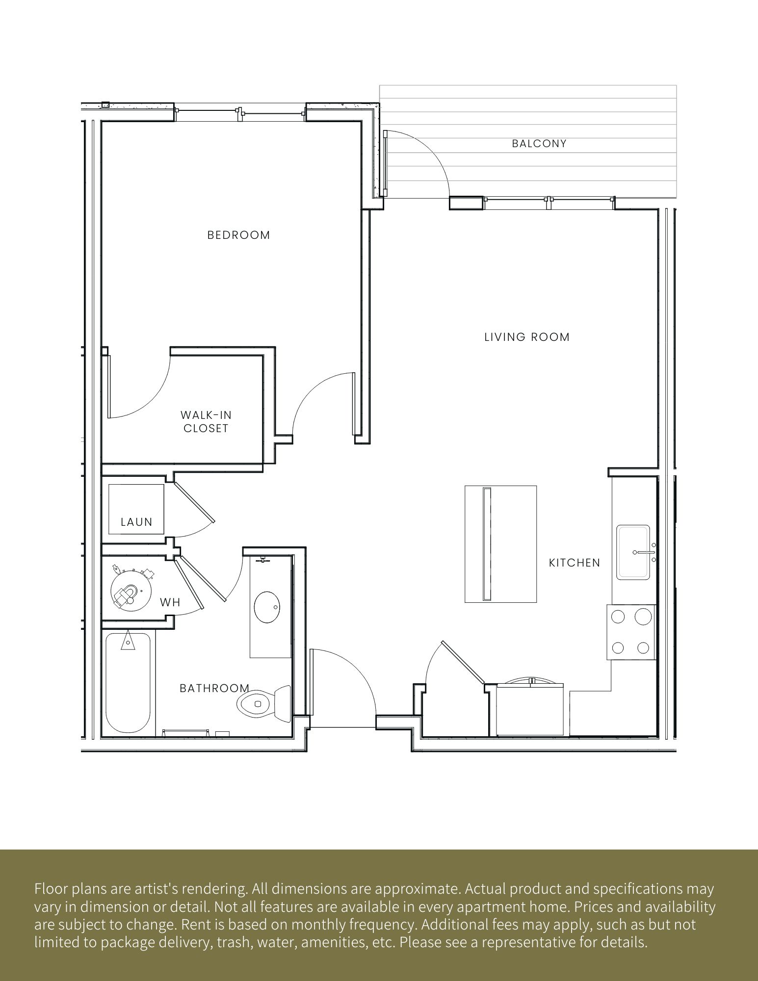 Floor plan layout diagram for A2.03